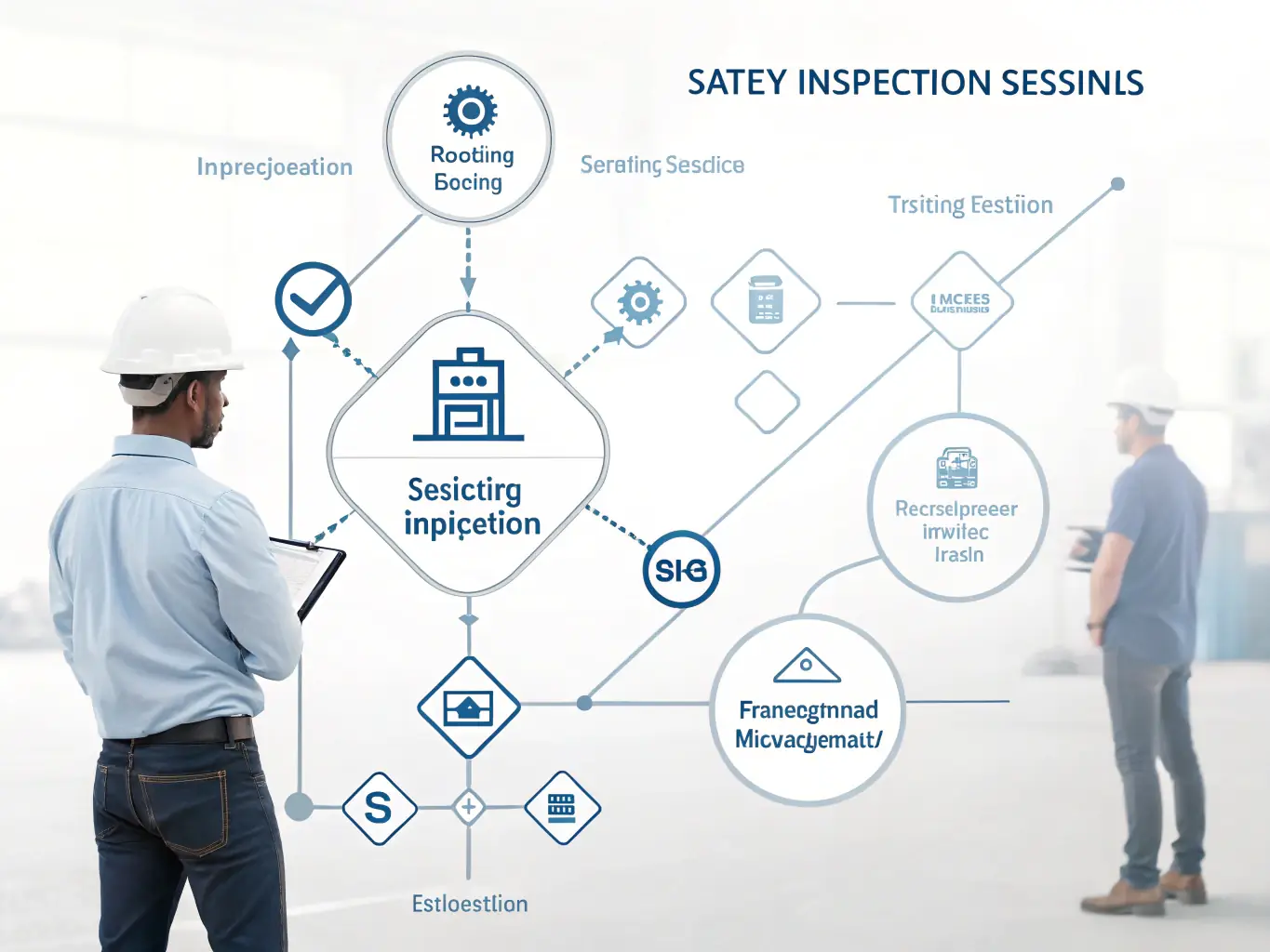 A visual representation of various operational tasks being managed seamlessly, showcasing comprehensive operational support.